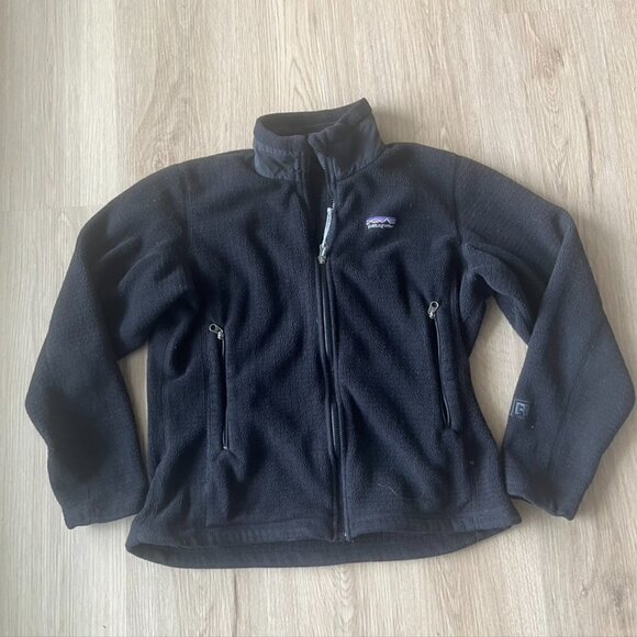 Patagonia Polartec R3 Full Zip Fleece Jacket Vintage Small - Picture 1 of 11